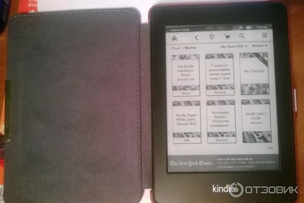 Электронная книга Amazon Kindle Paperwhite фото