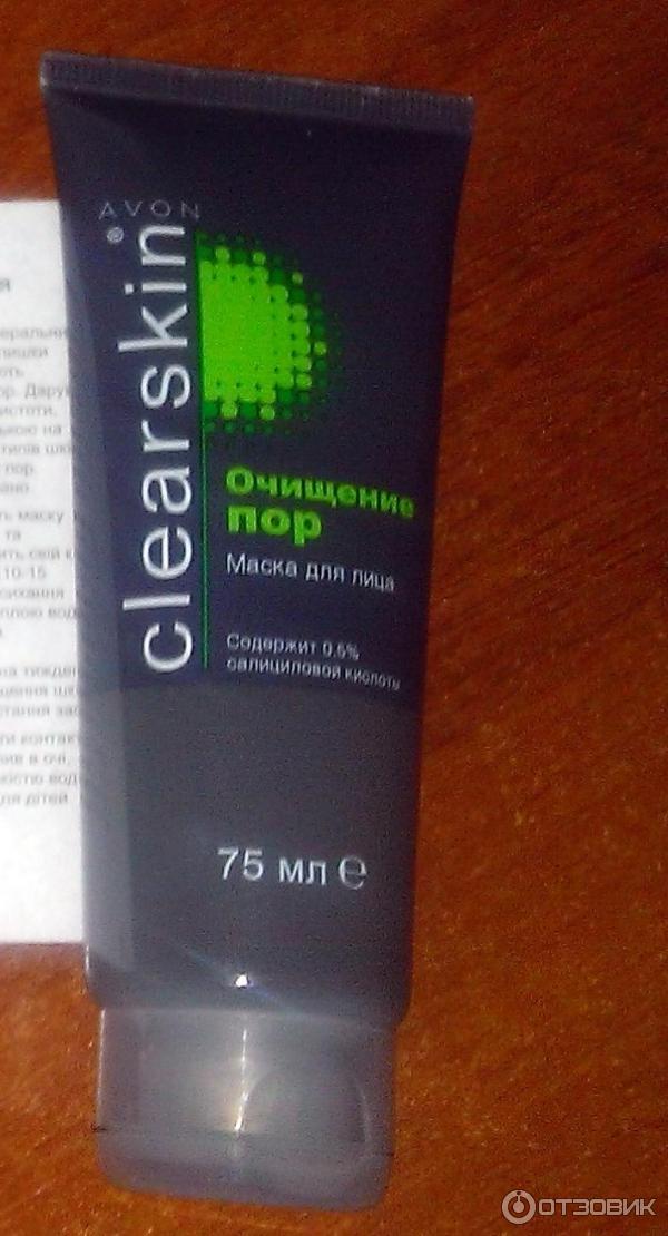 маска для лица avon clearskin очищение пор