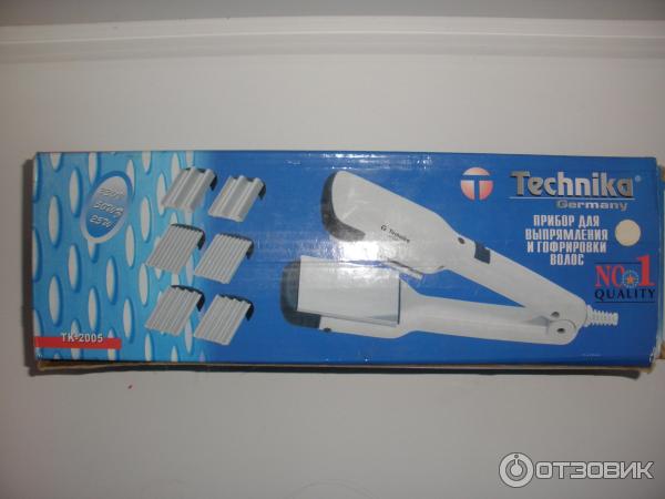 Прибор для выпрямления и гофрировки волос Technika TK-2005