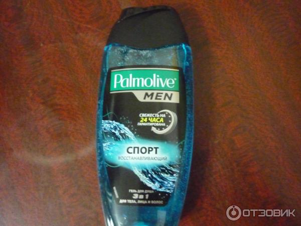 Гель для душа Palmolive Men Спорт восстанавливающий 3 в 1 фото