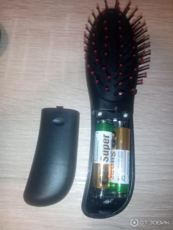 Расческа-вибромассажер Massage Hair Brush фото