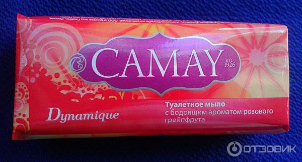 Подарочный набор Camay Dynamique (гель для душа, мыло 2 шт.) фото