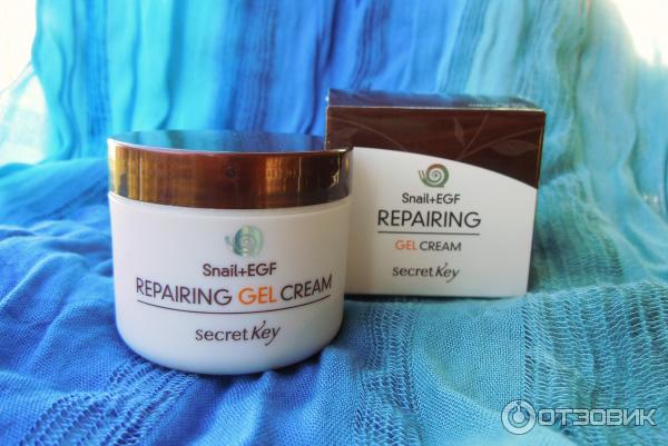 Гель для лица Secret Key Snail+EGF Repairing Gel Cream фото