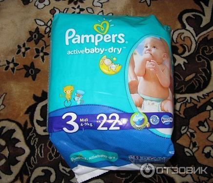 Подгузники Pampers Active Baby-Dry фото