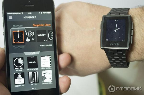 Умные часы Pebble SmartWatch Steel фото