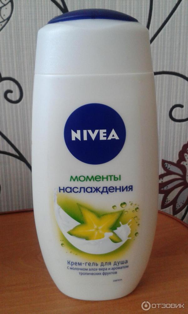 Гель-крем для душа Nivea Моменты наслаждения фото