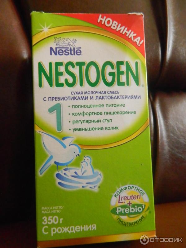 Детская молочная смесь Nestle Nestogen 1 Prebio с пребиотиками 0-6мес фото