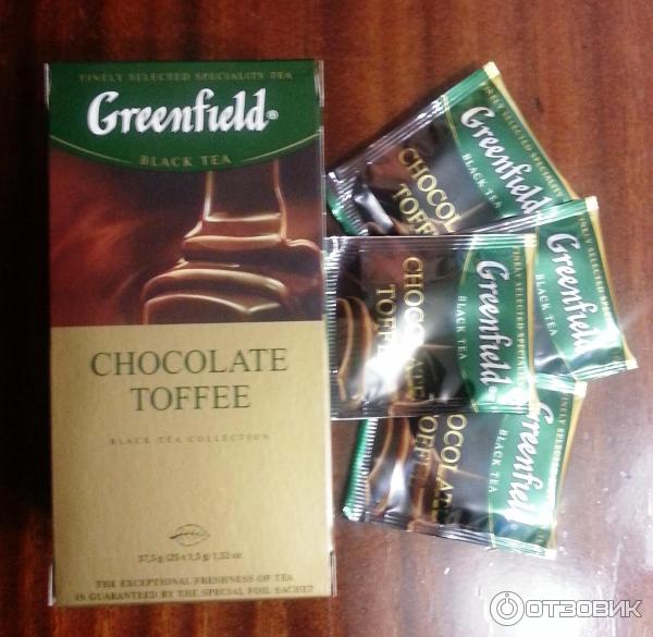 Чай Greenfield Chocolate Toffee в пакетиках фото