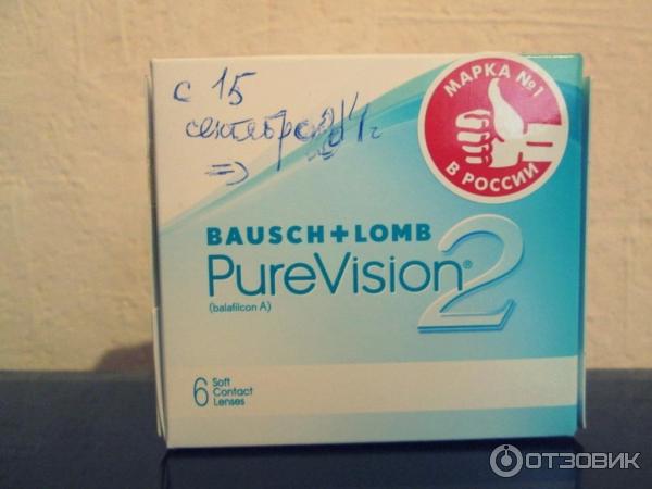 Контактные линзы Bausch&Lomb Pure Vision 2 HD фото