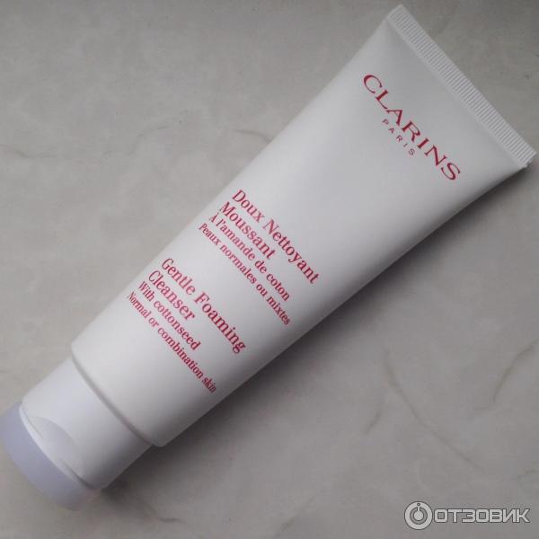 Пенка Clarins Gentle Foaming Cleanser With Cottonseed фото