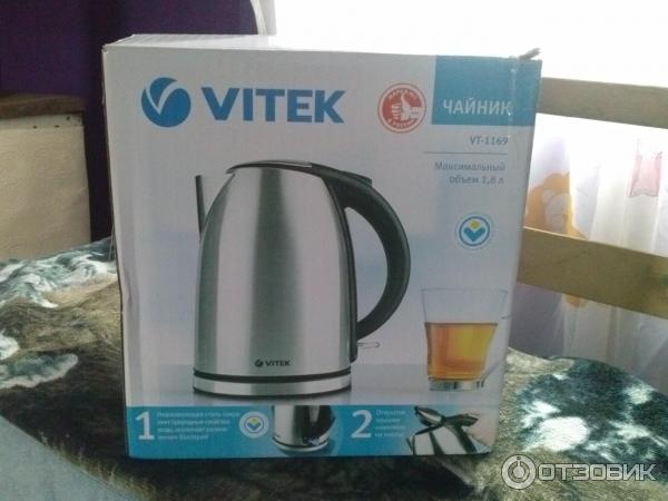 Чайник Vitek VT 1169-SR фото