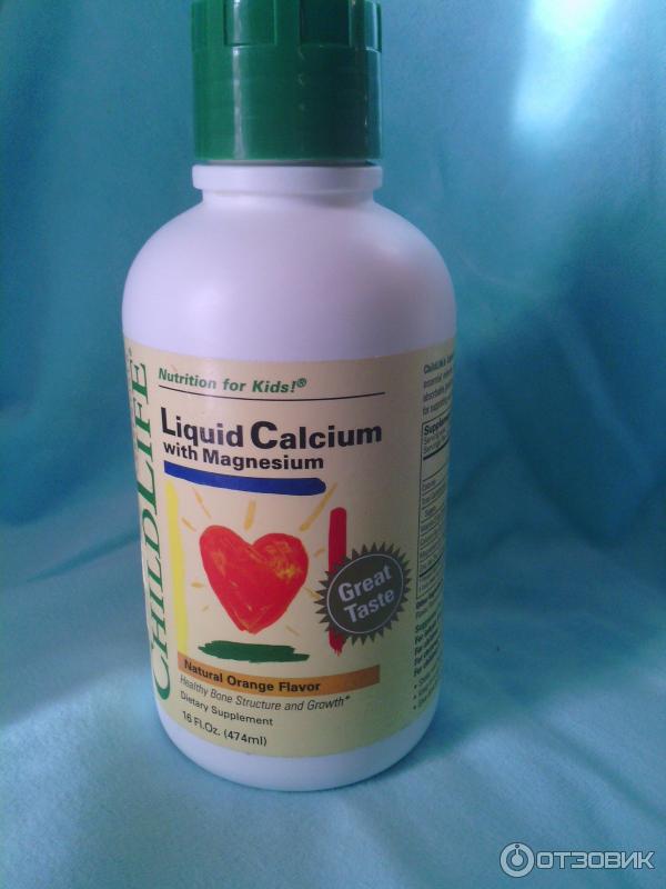 Комплекс с кальцием и магнием Child Life Liquid Calcium with Magnesium фото