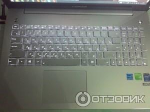 ноутбук Asus N550LF - подсветка клавиатуры