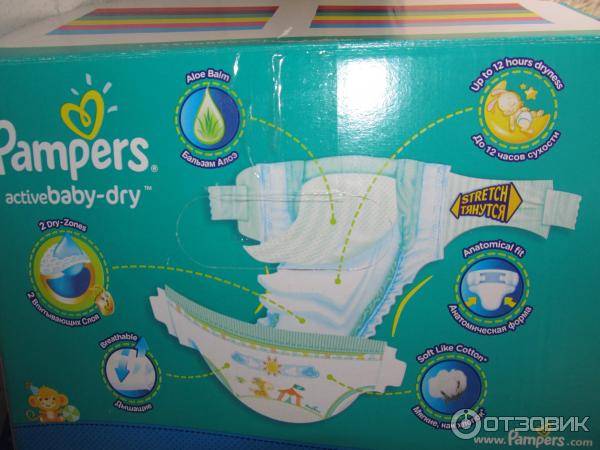 Подгузники Pampers Active Baby-Dry фото