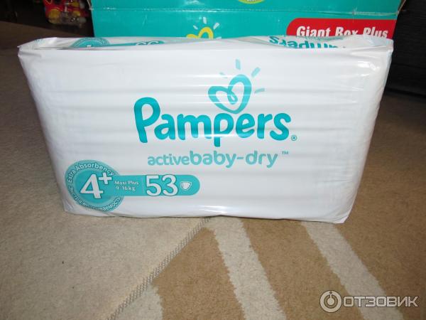 Подгузники Pampers Active Baby-Dry фото