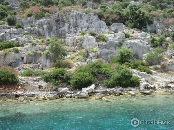 Экскурсия в затонувший город Кекова (Турция) фото