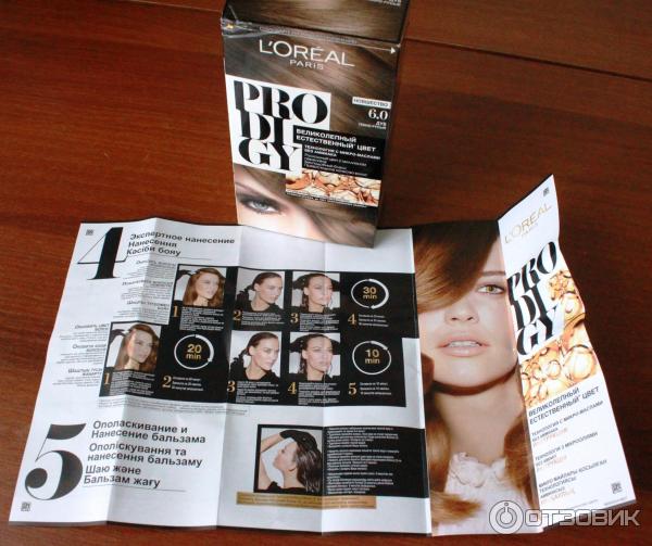 Краска для волос L oreal Paris Prodigy фото отзыв