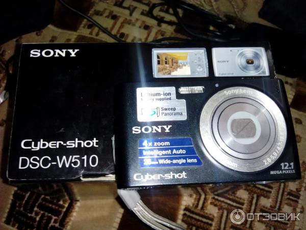 Цифровой фотоаппарат Sony Cyber-shot DSC-W510