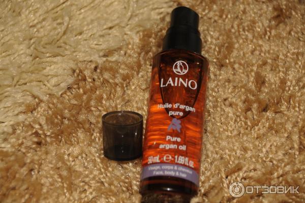 Laino Pure argan oil Натуральное 100 % аргановое масло для лица, тела и волос фото