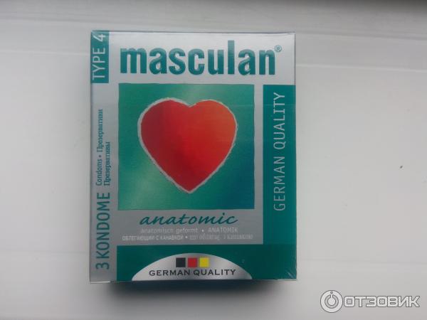 Упаковка презервативов Masculan Anatomic