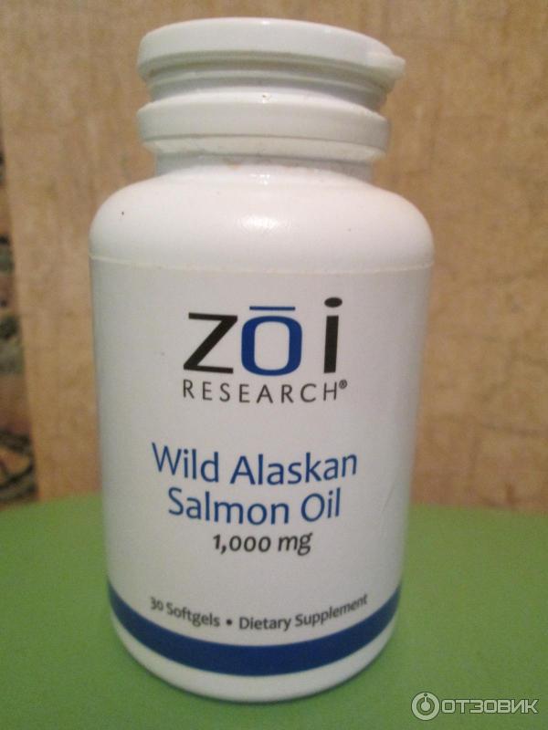 Рыбий жир лосося Wild Alaskian Salmon Oil ZOI RESEARCH