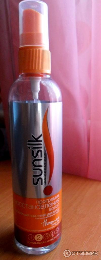 Термозащитный спрей для укладки волос Sunsilk фото