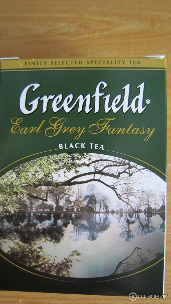 Чай черный листовой Greenfield Earl Grey Fantasy фото