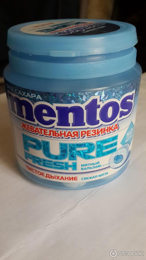 Жевательная резинка Mentos Pure Fresh фото