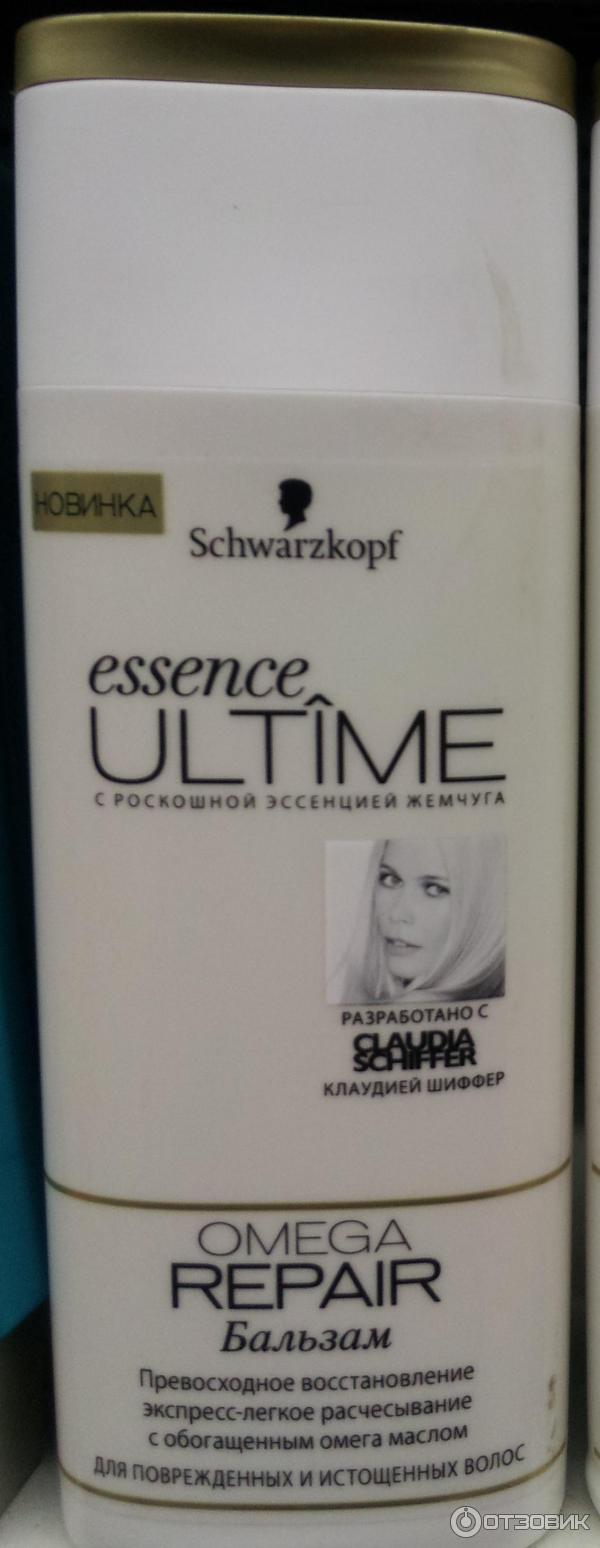 Бальзам для поврежденных и истощенных волос Schwarzkopf Omega Repair Essence Ultime фото