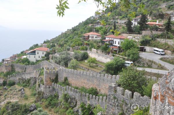 Крепость Alanya Kalesi (Турция, Аланья) фото