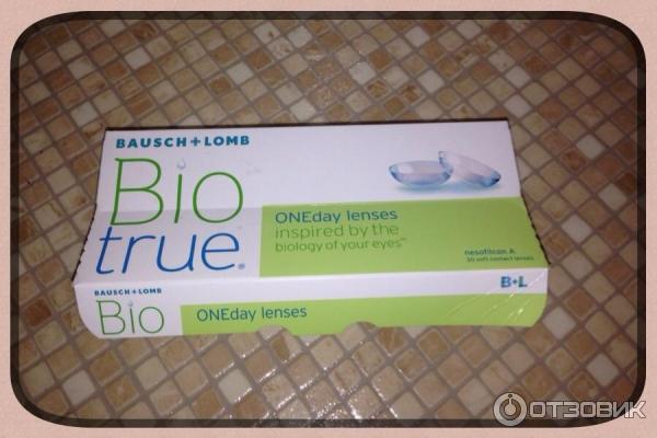 Однодневные контактные линзы Bausch&Lomb Biotrue ONEday фото