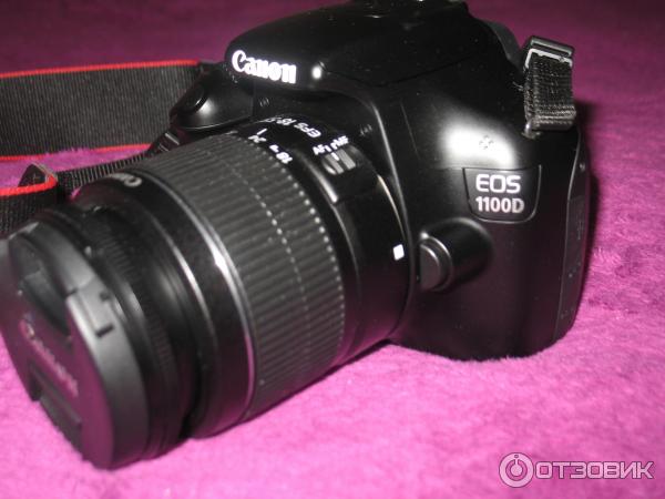 Цифровой зеркальный фотоаппарат Canon EOS 1100D Kit EF-S 18-55mm DCIII