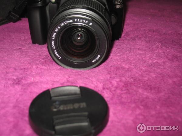 Цифровой зеркальный фотоаппарат Canon EOS 1100D Kit EF-S 18-55mm DCIII