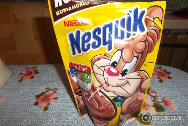 Какао Nestle Nesquik Opti-Start фото