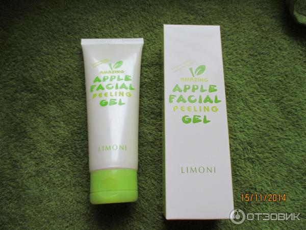 Гель-пилинг для лица яблочный LIMONI AMAZING APPLE FACIAL PEELING GEL фото