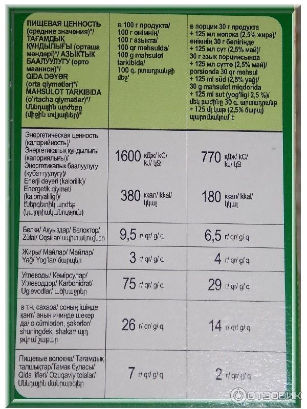 Готовый завтрак Любятово Овсяные колечки с натуральным медом фото