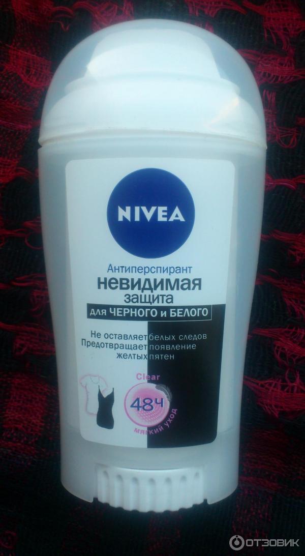 Антиперспирант Nivea Невидимая защита. Для черного и белого стик фото