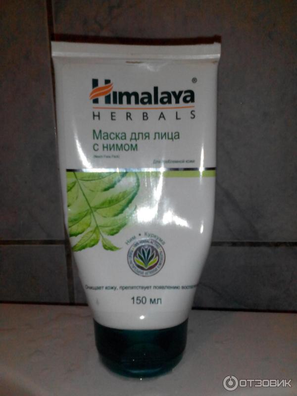 Антибактериальная маска для лица с нимом Himalaya Herbals фото