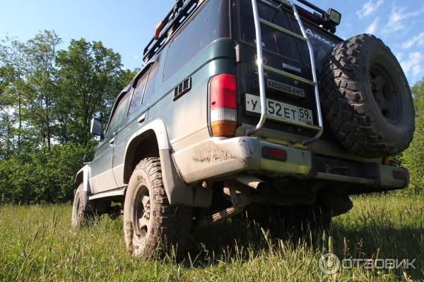 Вид со стороны задней левой колесной арки