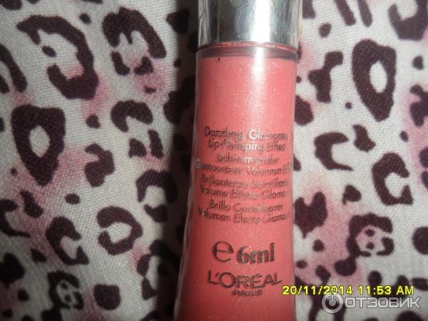 Блеск для губ Loreal Glam Shine Natural Glow фото