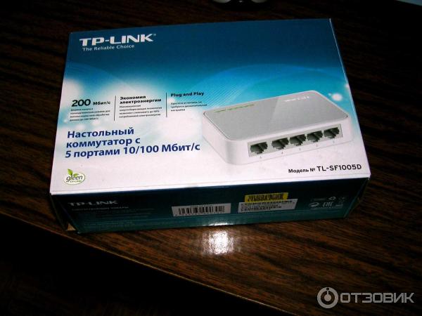 Коммутатор TP-Link TL-SF1005D фото