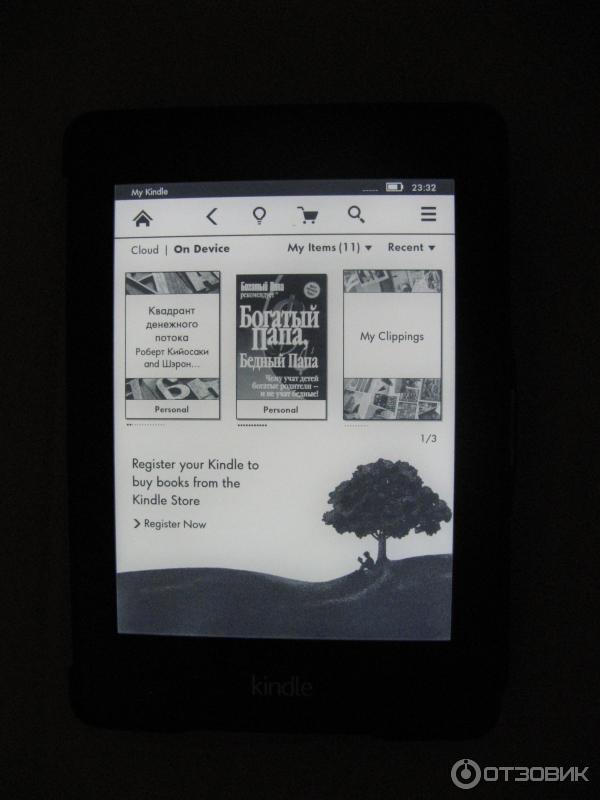 Электронная книга Amazon Kindle Paperwhite фото