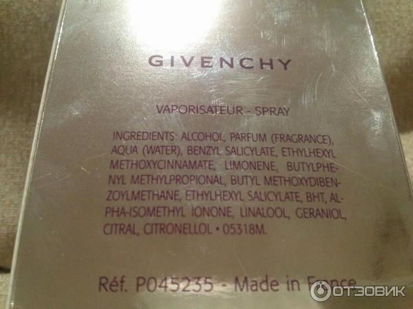 Туалетная вода Givenchy Play фото