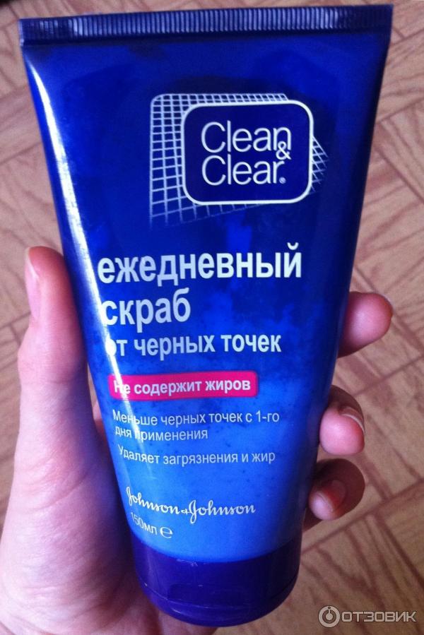 Ежедневный скраб Clean & Clear от черных точек фото