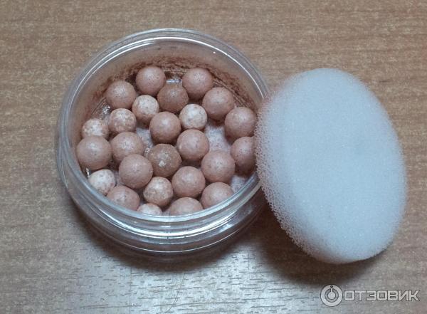 Пудра для лица в шариках Шелковое сияние / Face powder beads Silk shine Faberlic фото