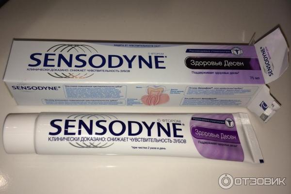 Зубная паста Sensodyne Здоровье десен фото