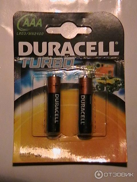 Аккумуляторные батарейки Duracell фото