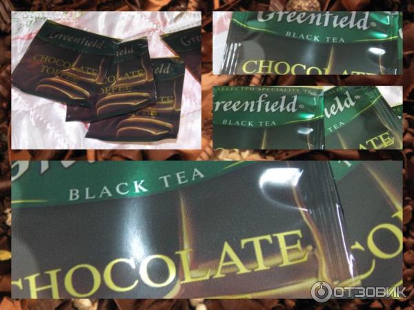 Чай Greenfield Chocolate Toffee в пакетиках фото