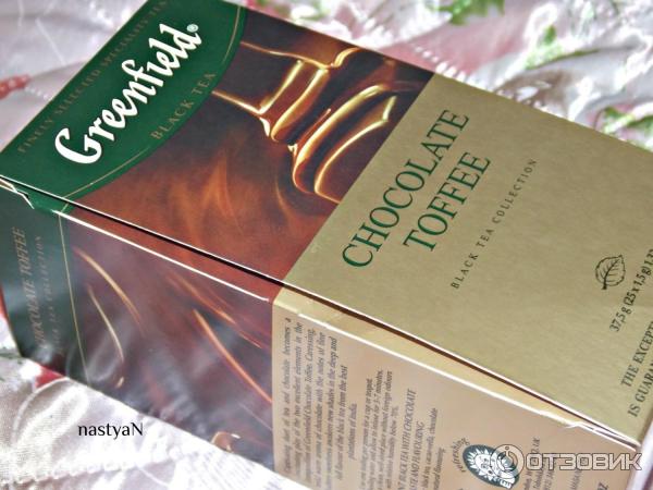 Чай Greenfield Chocolate Toffee в пакетиках фото