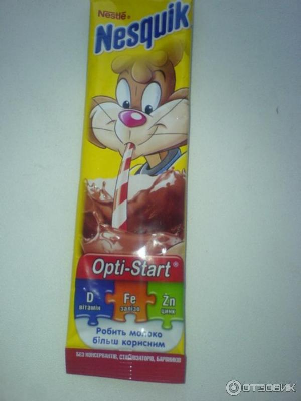 Какао Nestle Nesquik Opti-Start фото